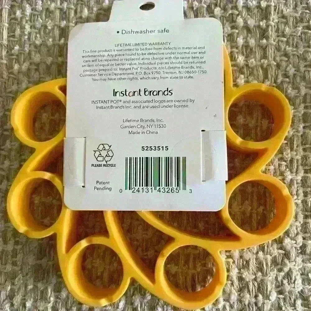 Instant Pot silicone egg rack, brand new and unused.